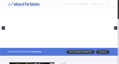 Desktop Screenshot of advancedtentsolutions.com